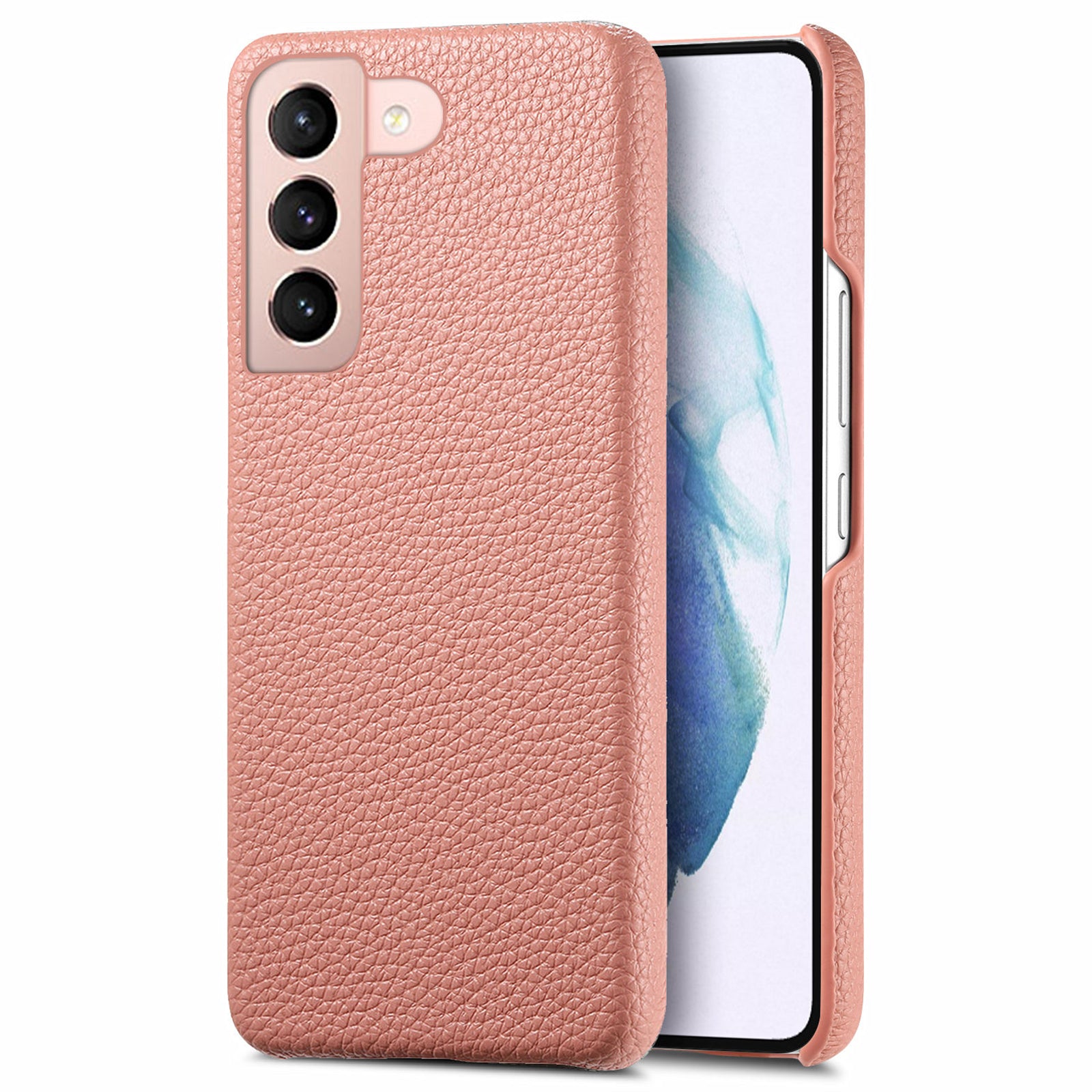 Y1 For Samsung Galaxy S21+ 5G Case Scratch-proof Litchi Texture Leather+PC Back Cover Y1 For Samsung Galaxy S21+ 5G Case Scratch-proof Litchi Texture Leather+PC Back Cover
